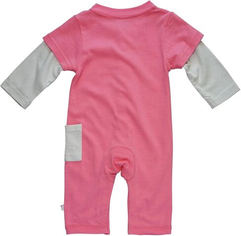 Babysoy Baby-Girls Snap Romper in Kuwait
