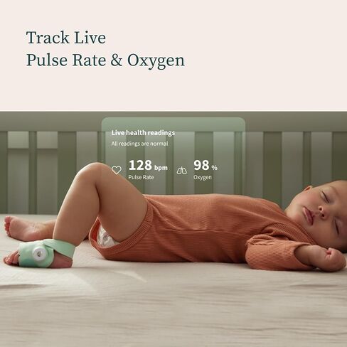 شاشة owlet Dream Sock® Smart Baby مع جورب دباني إضافي in Saudi Arabia