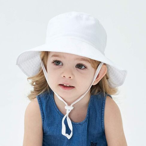 PandaEar Baby Sun Hat, Toddler Bucket Hat for Boys Girls in Saudi Arabia
