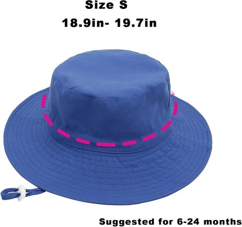 PandaEar Baby Sun Hat, Toddler Bucket Hat for Boys Girls in Saudi Arabia