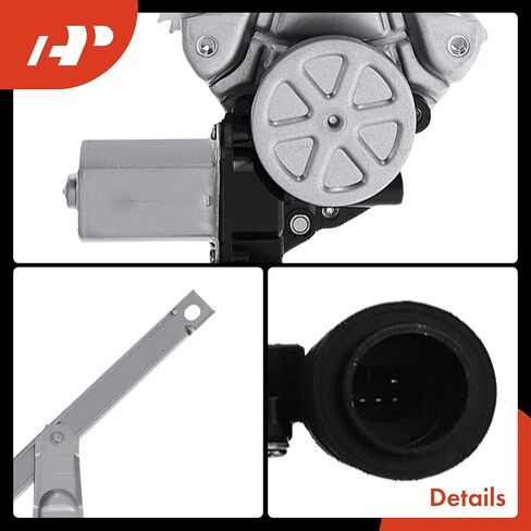 A-Premium Electric Power Window Regulator with Motor Compatible with Nissan Pathfinder 2013-2019 & Infiniti QX60 2014-2020, JX35 2013, Rear Left Driver Side, Replace# 827313KG0A, 827213JA1A in Saudi Arabia