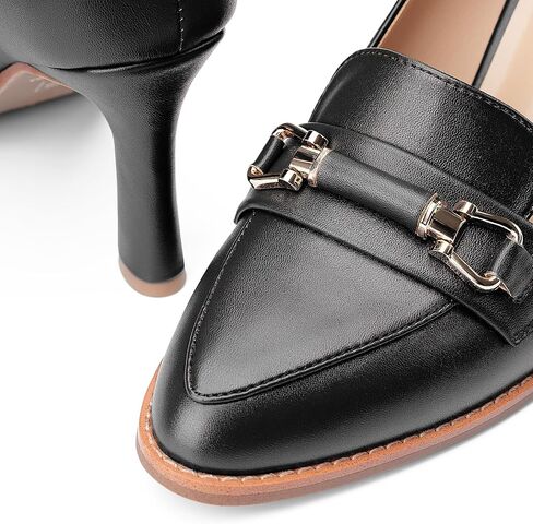 Oh Mispares Women’s Stiletto High Heel Pumps Pointed Toe Slip-on Loafers Shoes for Office Work Casual Daily Life Party 3.5 Inches Heels in Saudi Arabia