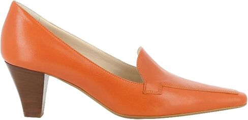 LEHOOR Women Vintage Chunky Block Heel Pumps Shoes Square Pointed Toe Slip On Formal Office Work Business Loafers Shoes Suede Snakeskin Cone Heel Oxford Shoe Ladies Professional Chic Fall 4-11 M US in Kuwait