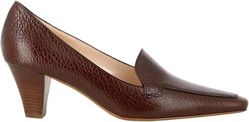 LEHOOR Women Vintage Chunky Block Heel Pumps Shoes Square Pointed Toe Slip On Formal Office Work Business Loafers Shoes Suede Snakeskin Cone Heel Oxford Shoe Ladies Professional Chic Fall 4-11 M US in Kuwait