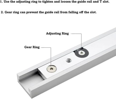 Precision Miter Gauge, Miter Gauge for Table Saw, with Miter Gauge Fence and Limit Stopper, 140° Angle Stops, Adjustable for Bandsaw Router Table, 250mm x 300mm in Saudi Arabia