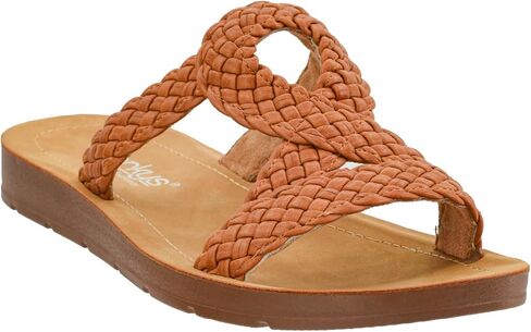 Corkys Footwear Womens All Tangled Up Sandals - With Flexible Comfortable Soles, Woven Straps, And A Chic Keyhole Design - Chic and Stylish Summer Sandals in Saudi Arabia