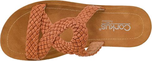 Corkys Footwear Womens All Tangled Up Sandals - With Flexible Comfortable Soles, Woven Straps, And A Chic Keyhole Design - Chic and Stylish Summer Sandals in Saudi Arabia