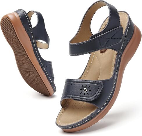 Tilocow Sandals Women Women Wedge Shoes - Songeral Moving Arch Most Respons in Kuwait