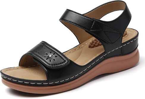 Tilocow Sandals Women Women Wedge Shoes - Songeral Moving Arch Most Respons in Kuwait