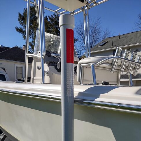 KUAFU Boat Trailer Guide with PVC Pipes for Ski Boat Fishing Boat or Sailboat Trailer Compatible with Frames up to 3" w x 4-1/4" H in Saudi Arabia
