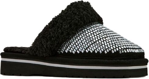 ARIAT Women's Indoor/Outdoor Warm Comfortable Jackie Square Toe Exotic Platform Stack Slippers with Suede Leather Uppers in Saudi Arabia