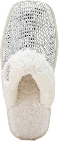 ARIAT Women's Indoor/Outdoor Warm Comfortable Jackie Square Toe Exotic Platform Stack Slippers with Suede Leather Uppers in Saudi Arabia