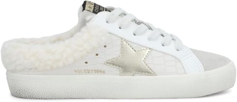 Vintage Havana Womens Hearty Metallic Slip On Sneakers Shoes Casual - Off White in Kuwait