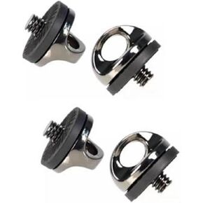 4 Pcs Camera Neck Strap Screw 1/4 Inch with Rubber Washer for Quick Mount Camera Neck/Shoulder Strap or Attachment of Wrist Strap