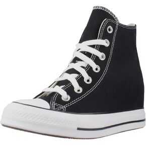 Converse Model Chuck Taylor All Star Wedge Platform BLKRED