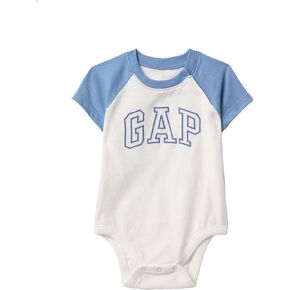 GAP baby-girls Short Sleeve Logo Bodysuit