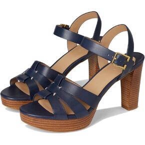Lauren Ralph Lauren Women's Soffia Burnished Leather Sandals