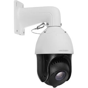 DS-2DE4A425IWG-E 4MP 4-inch Outdoor IP PTZ Network Speed Dome Camera with 25x Optical Zoom, 4.8~120 mm Lens, Audio&Alarm I/O, Manual Tracking, Auto-Tracking, 165ft Night Vision, H.265+, SD Card Slot