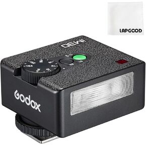 Godox Blitz iM30 Camera Flash Universal, 7 Power Levels (1/64~1/1), 6500K ± 200K GN15 (ISO 100, Meters), S1/S2 Optical Control, Godox Mini Flash for Fuji, Canon, Nikon, Sony, Olympus Camera