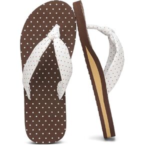 Flip Flops for Women with Arch Support Thong Sandals Yoga Mat Design, Slip-resistant Comfortable for Beach Summer