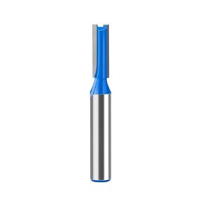 Straight Cut Router Bit Milling Cutter Cutting 8mm Shank,20mm Cut Diameter & 20mm Cut Length Straight Cutting Trimming Cutter Double Flute Straight Grooving Bits for Woodworking