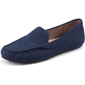 Aerosoles Women's Driving Style Loafer, Navy Fabric, 6.5