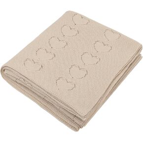 بطانية Lilax Swaddling للطفلة ، بطانية من القطن المتماسك بنسبة 100 ٪
