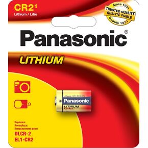 Panasonic CR2 3.0 Volt Long Lasting Lithium Coin Cell Batteries for Rangefinders, Cameras, Flashlights and Other Devices, 1-Battery Pack
