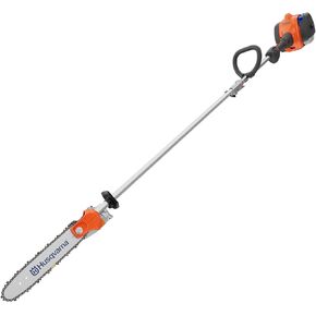 Husqvarna 122LKP Gas Pole Saw, Multi-Purpose Tool with Pole Saw Attachment, Equipped with X-CUT Chain, 12-Inch Reach Cuts Limbs up to 8 Inches Thick