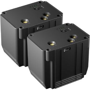 2 Pack Replacement Battery for Cellular Security Camera Rechargeable Lithium-Ion Battery Compatible with Defend Cellular Security Camera