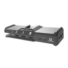 KONDOR BLUE | USB-C Media Hub Compatible with iPhone 15/16 | Mobile Video Rig, Full Sized HDMI for Video Monitoring & Workflow