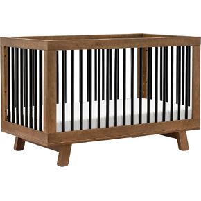 babyletto Hudson 3-in-1 Convertible Baby Crib with Toddler Bed & Daybed Conversion, Durable & Easy to Assemble - GREENGUARD Gold Certified w/ 4 Adjustable Mattress Heights - Olive Green