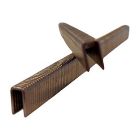 Stainless Steel Staples L06-18 Gauge 1/4" Crown-3/8 Length (5200 Ct)