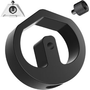محول Mini Mount Mini Starlink ، محول ثلاثي الأبعاد 3-in-1 مع Kickstand & Pipe Mount ، قوس قابل للطي متعدد الوظائف ، 1/4 "-20 و 3/8" -16 للتثبيت الآمن والمستقر على ثلاثي القوائم ، أعمدة ، RV