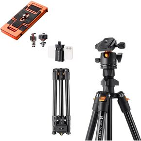 K&F Concept Camera Tripod and Quick Release Plate