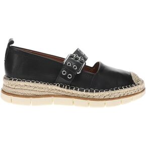 MIA Womens Valri Espadrille Mary Jane Flats Casual - Black