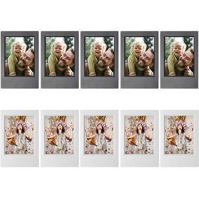 10 Pack Mini Photo Frames,Picture Frame for Fujifilm Instax Mini 12/11/8/9/7s/7+/25/70/90/EVO/40/99/50/25s Camera,for Polaroid 3" Film Photo