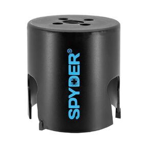 Spyder 2-9/16-Inch Diameter Carbide Tipped Hole Saw, for Fiber Cement Board, Wood, PVC, Plastic, Concrete Block, Ceramic Tile, and More (600029CF)