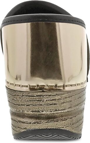 Dansko Professional Chrome Slip-On Clogs for Women - Rocker Sole and Arch Support for Comfort - Ideal for Long Standing Professionals - Food Service, Healthcare Professionals in Saudi Arabia
