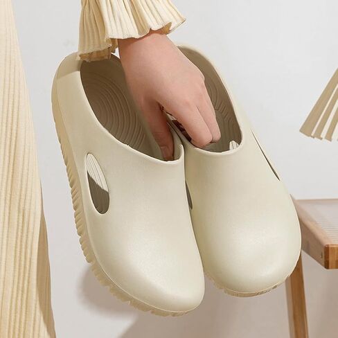 غلاف حديقة للنساء والرجال ، دعم القوس الصندل ممرضة مريحة البغال غير المقاومة للانزلاق ماء الأحذية ، شريحة الشيف في الهواء الطلق شاطئ الشاطئ للجنسين للبالغين الكلاسيكية مغلقة in Kuwait