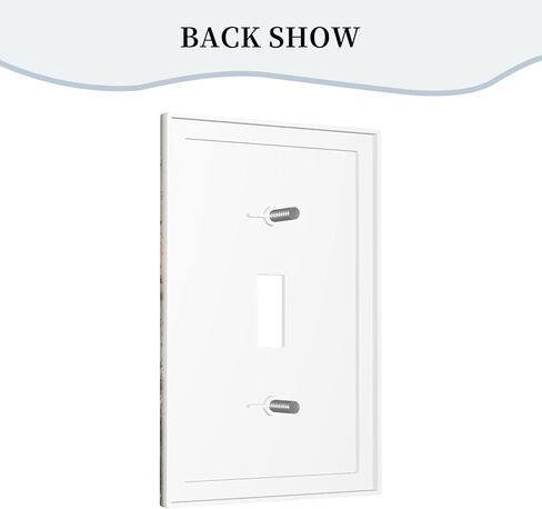 Decorative Light Switch Cover Plate Sunset Plants Flower Daisy Nature Lakescape 1 Gang Wall Plate Cover Single Toggle Switch Plate Covers Jumbo Electrical Switchplate Receptacle Faceplate in Saudi Arabia