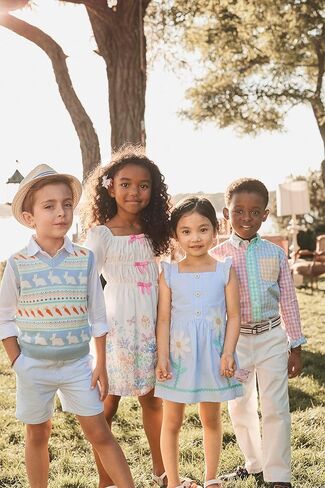 Gymboree Girls' and Toddler Short Sleeve Tiered Dresses in Saudi Arabia