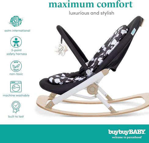 Buybuy Baby by Evolur Sleeksway Rocker in Mint White in Saudi Arabia