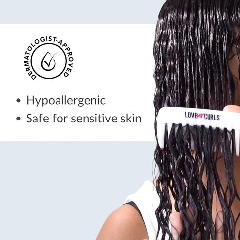 Love Ur Curls - Spergrance Free Complement ، مرطبة وفصل عن الشعر المجعد ، المتموج والغريب للتجعيد الناعم ، خالي من السيليكون 250 مل in Kuwait