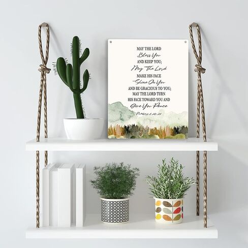 Christian Wall Art Forget The Former Things Do Not Dwell Wooden Hanging Sign Christian Bible Verse Wall Art Decor for Office Home Bedroom Living Room Religious Home Decor 8 x 10 Inches in Kuwait