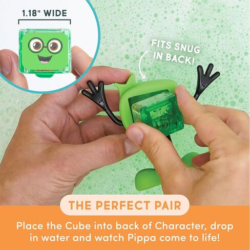 لعبة الاستحمام الجديدة من Glo Pals التي تعمل بالماء مع 6 مكعبات مضيئة قابلة لإعادة الاستخدام للعب الحسي in Saudi Arabia