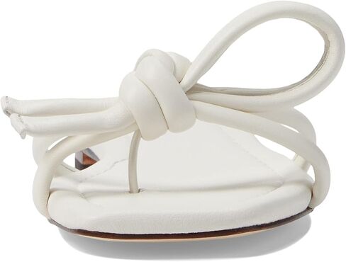 Loeffler Randall Women's Hadley Leather Bow Flat Sandals in Saudi Arabia