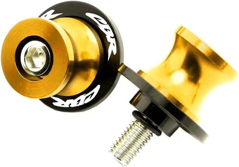 2 قطعة 8 مم M8 x1.5 بكرات ذراع متأرجحة للدراجة النارية، تناسب Honda CBR150 CBR100f CBR1000rr CBR1100xx CBR125 CBR250 CBR400rr CBR400f CBR450sr CBR600rr CBR600f CBR900rr CBR954rr (رمادي) in Kuwait