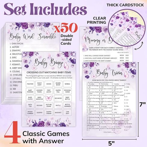 Baby Time Capsule Box 1st Birthday Keepsake - Baby Time Capsule For First Birthday Party Games, 1st Birthday Activities For Party, Time Capsule Cards For 50 Guests, Baby Shower Game in Saudi Arabia