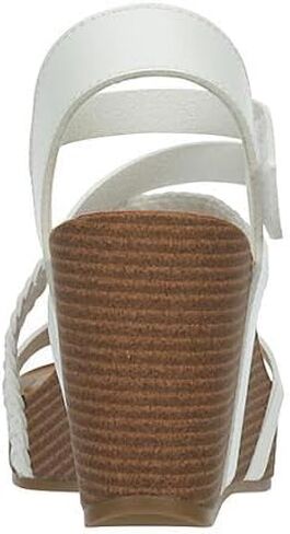 XAPPEAL Maggy - Women's Strappy Leather Open Toe Summer Wedge Sandals in Saudi Arabia